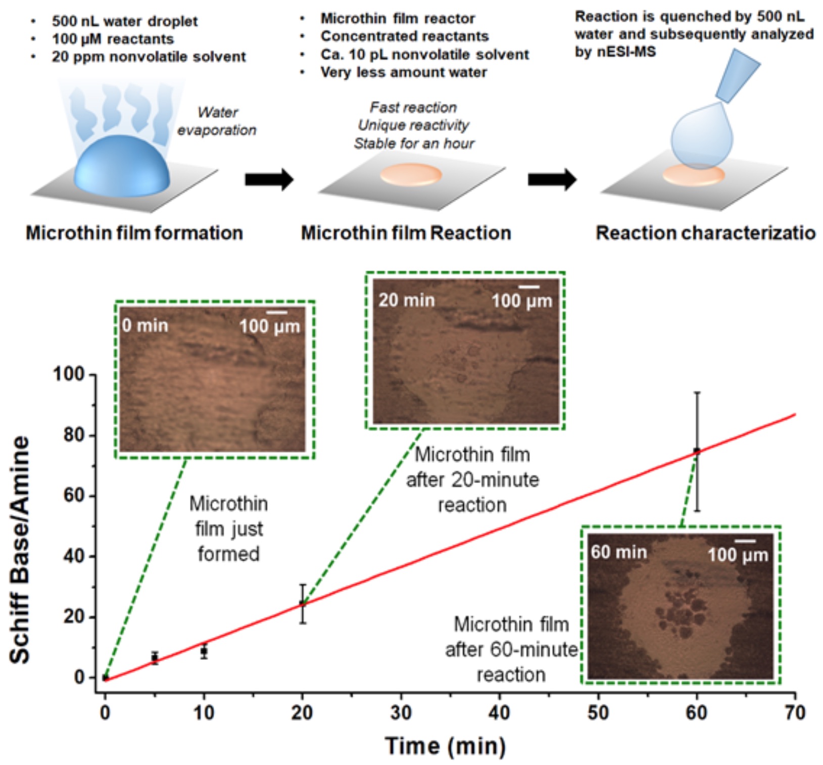 Reactions in Confined Volumes